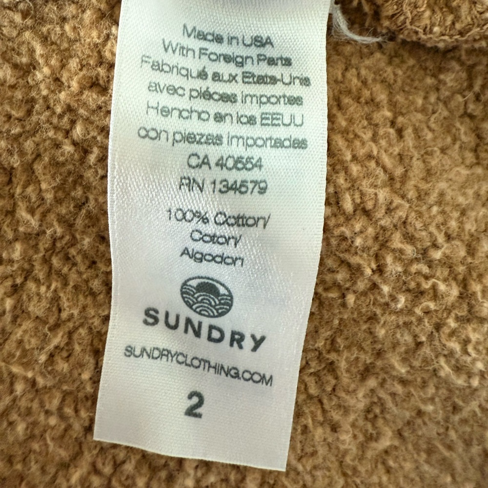 Sundry Button-Front Street Jacket - Picture 7 of 7